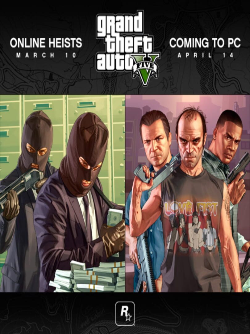 Grand Theft Auto Online: Heists 커버