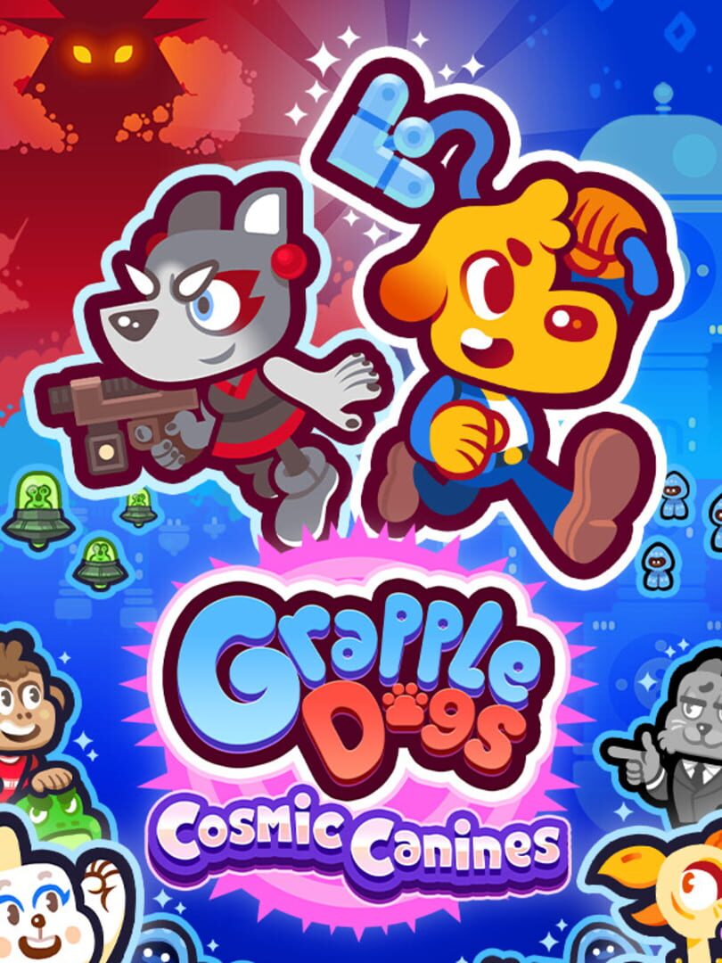 Capa de Grapple Dogs: Cosmic Canines