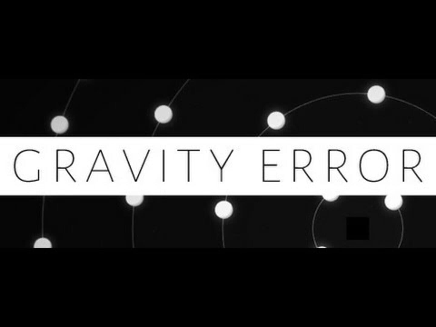 Gravity Error Cover