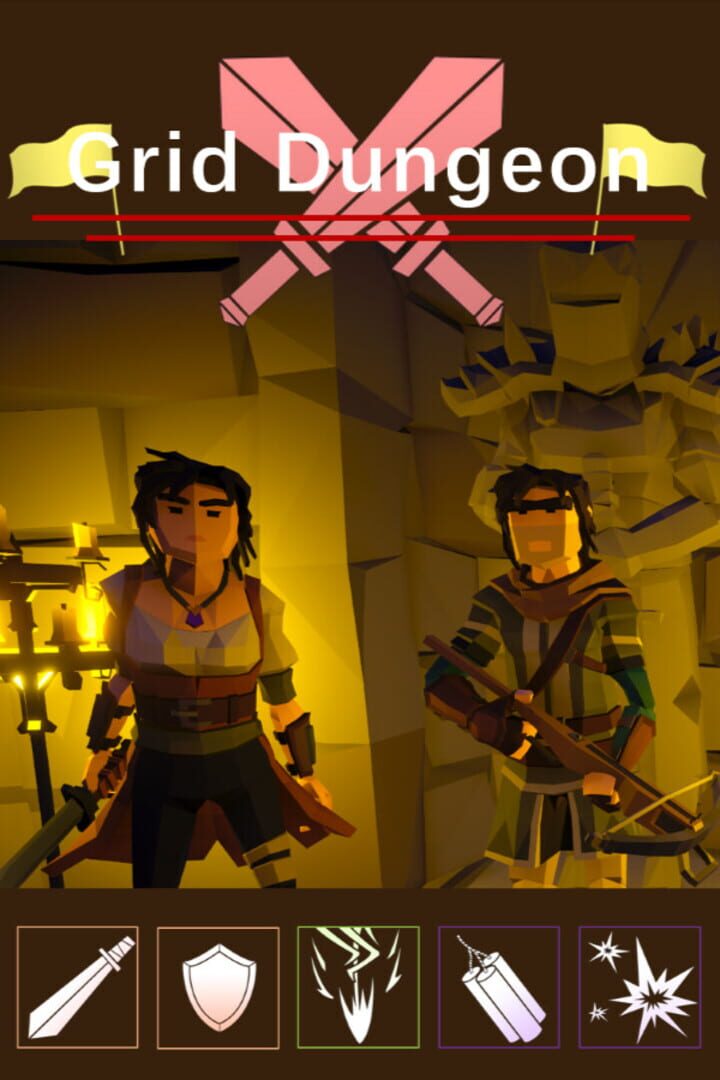 Couverture de Grid Dungeons