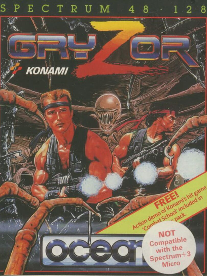 Portada de Gryzor