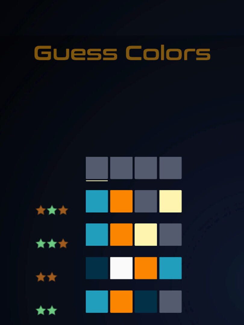 Guess Colors Cover