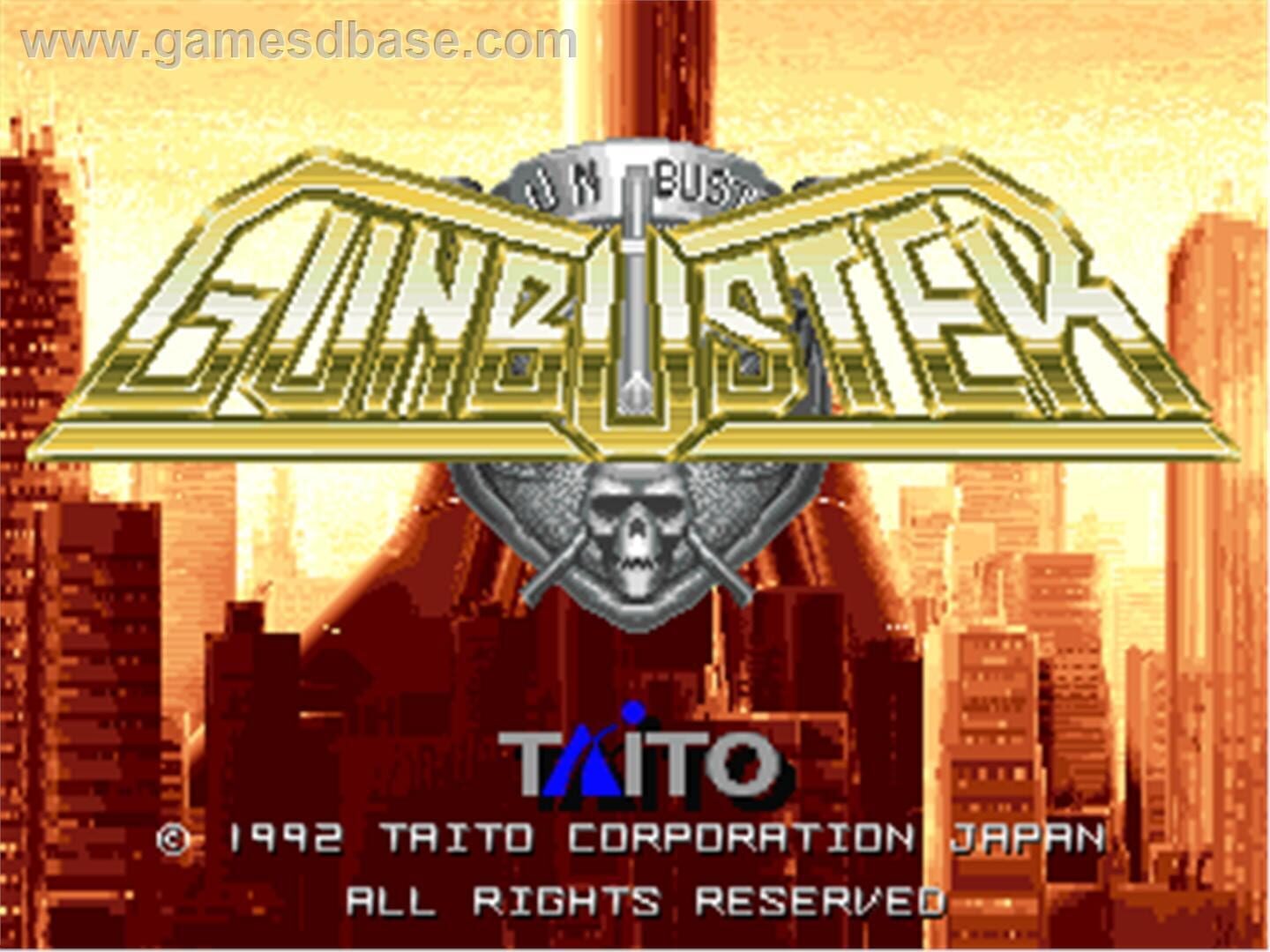 Couverture de Gun Buster