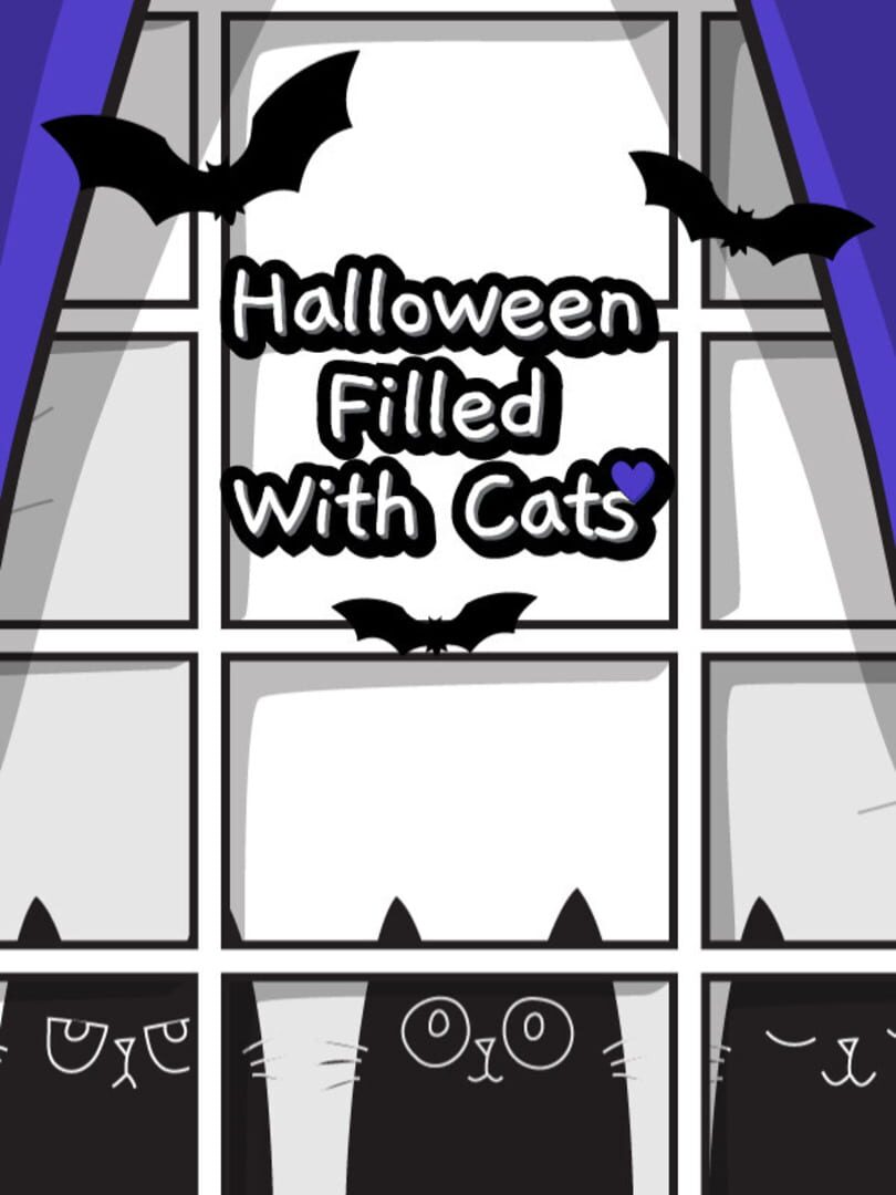 Halloween Filled With Cats Cover