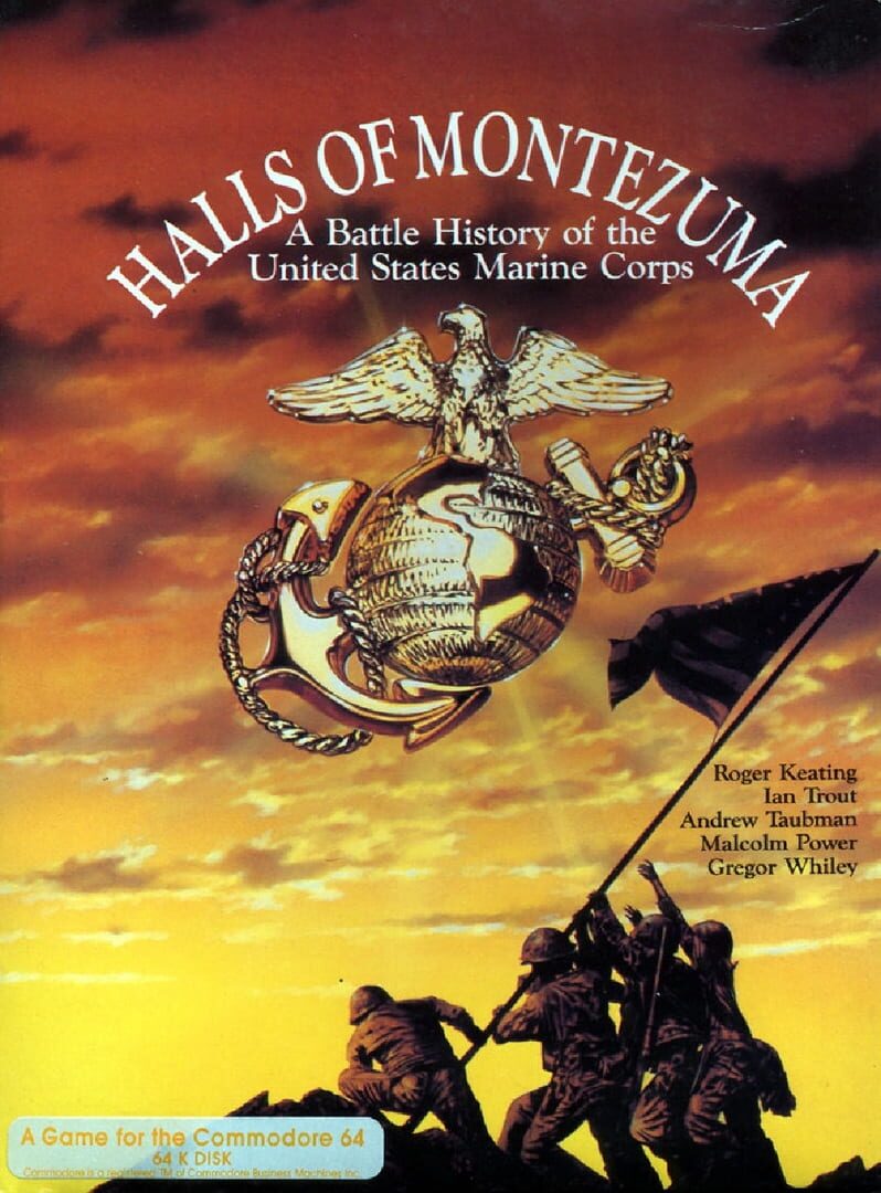 Halls of Montezuma: A Battle History of the United States Marine Corps カバー