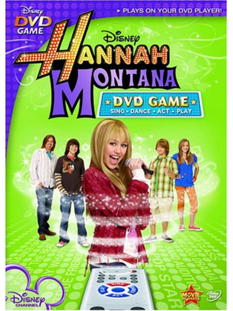 Copertina di Hannah Montana: DVD Game
