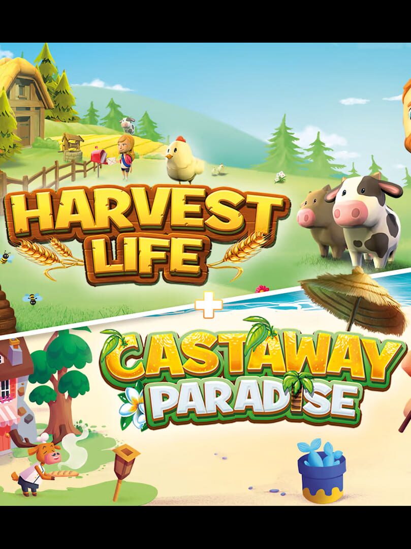 Harvest Life + Castaway Paradise Kapağı