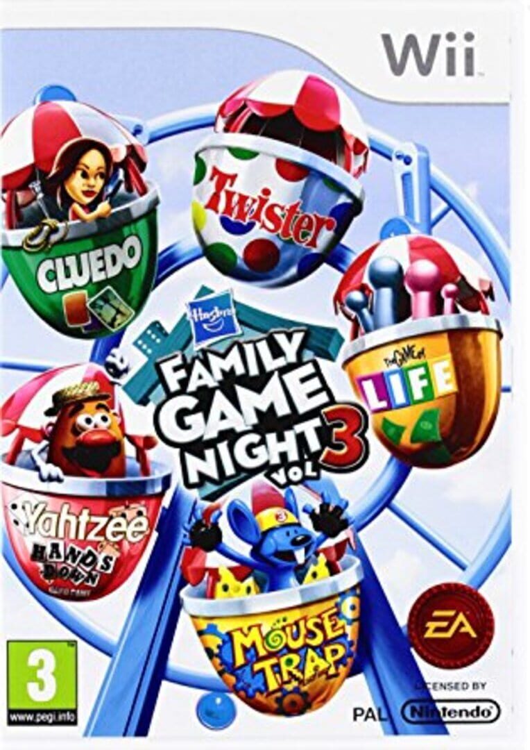 Hasbro Family Game Night 3 Cover