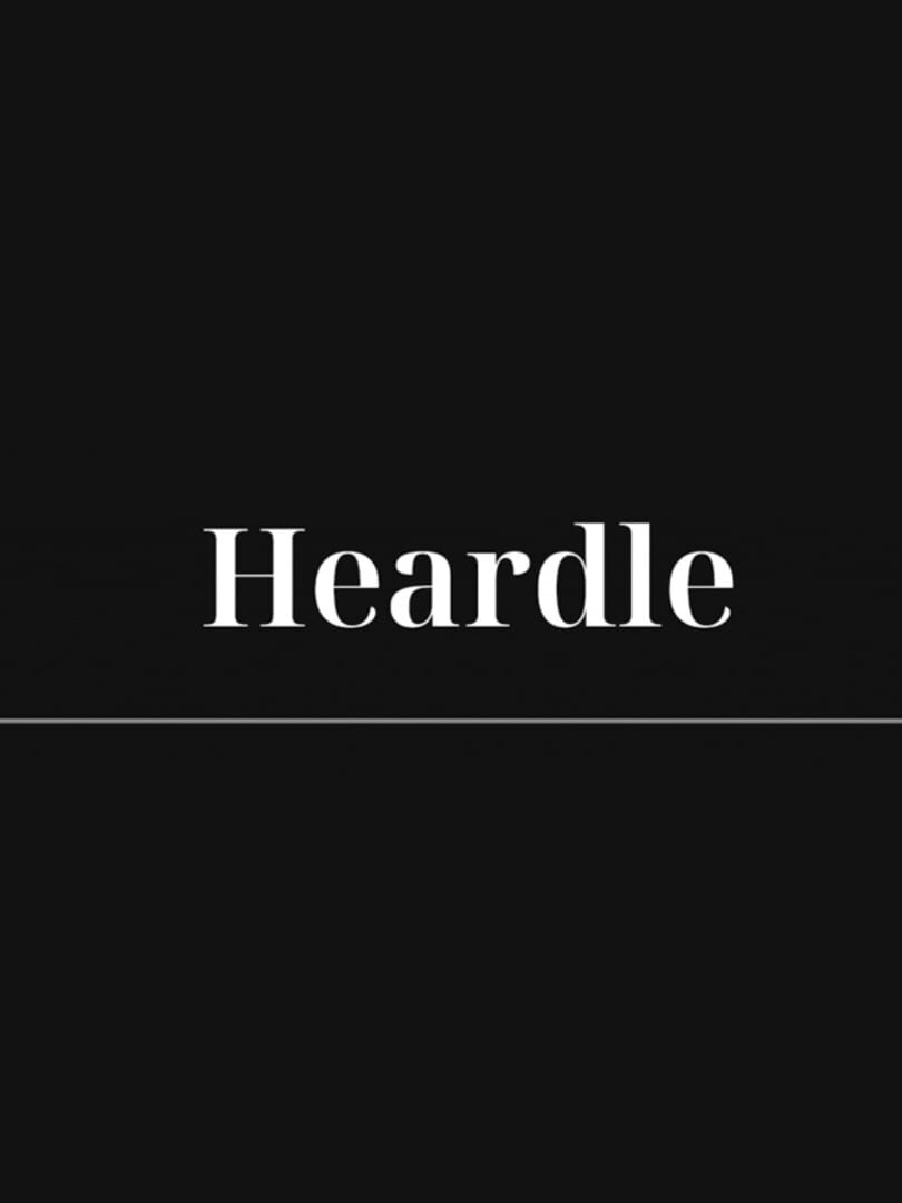 Capa de Heardle