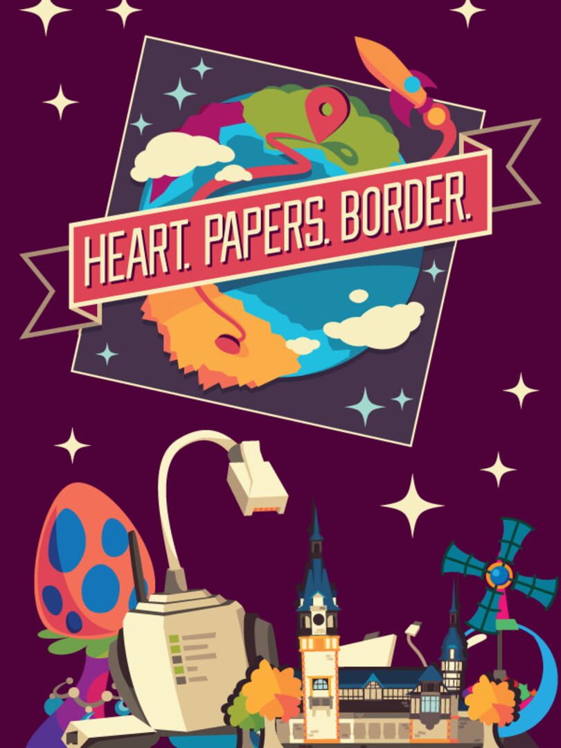 Heart. Papers. Border. 커버