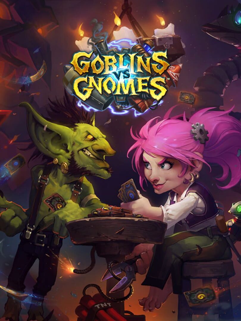 Capa de Hearthstone: Goblins vs Gnomes