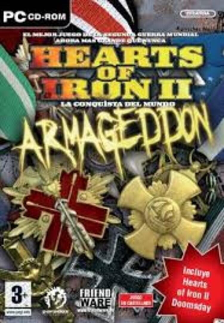 Hearts of Iron II: Armageddon 커버