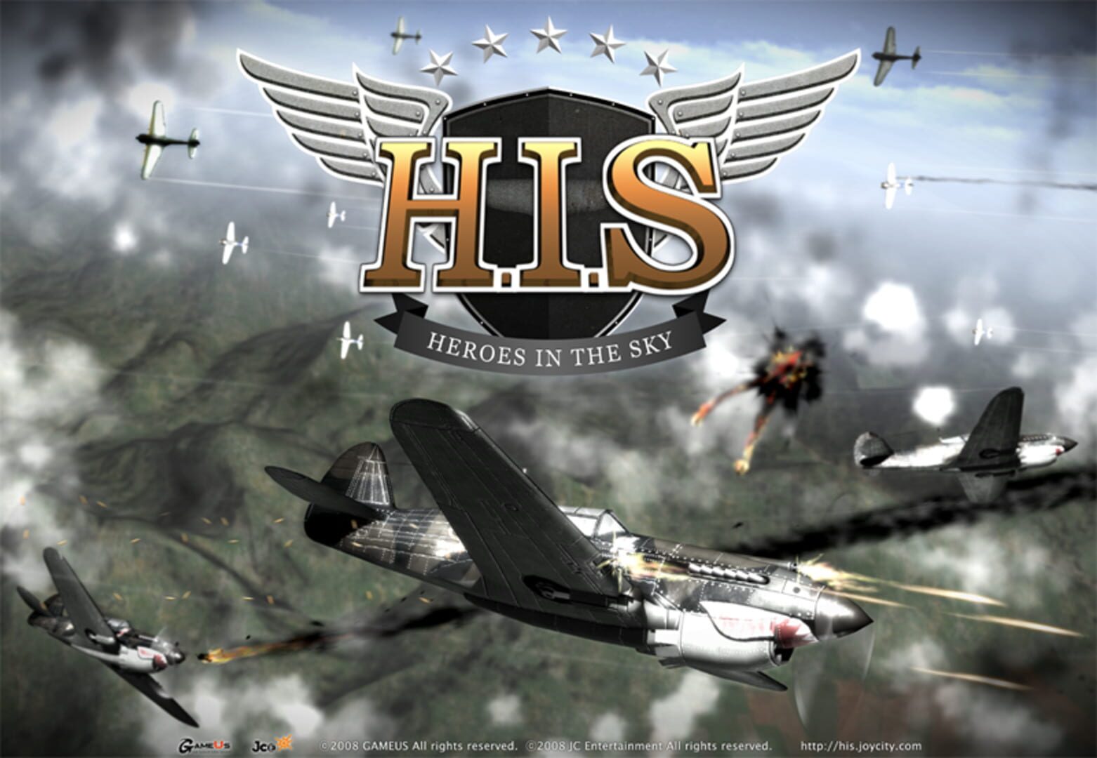 Capa de Heroes in the Sky