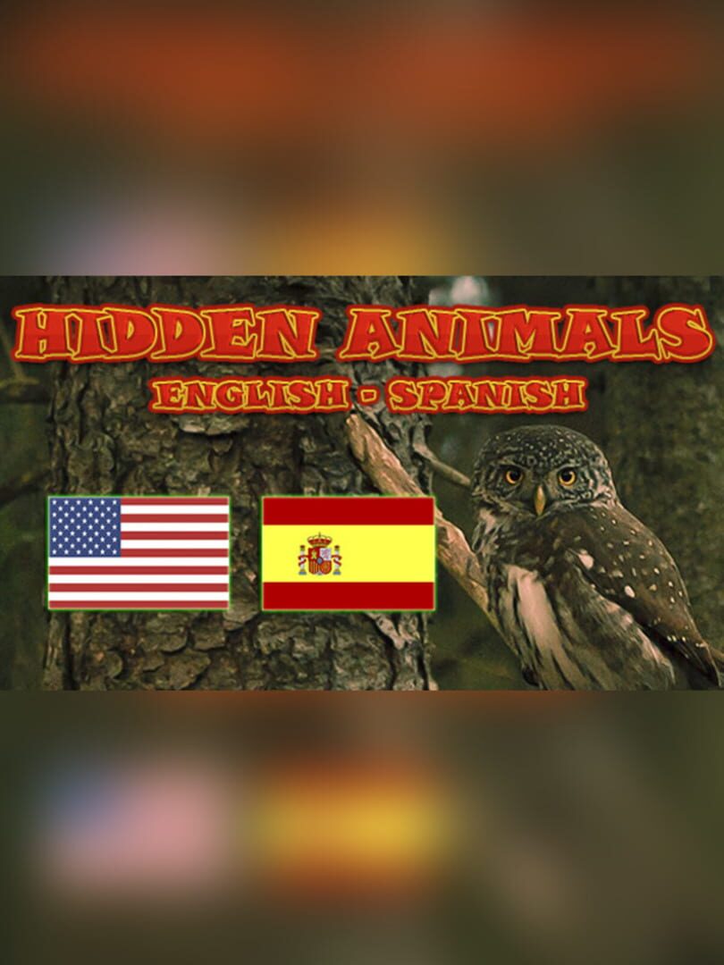 Hidden Animals: English - Spanish 커버