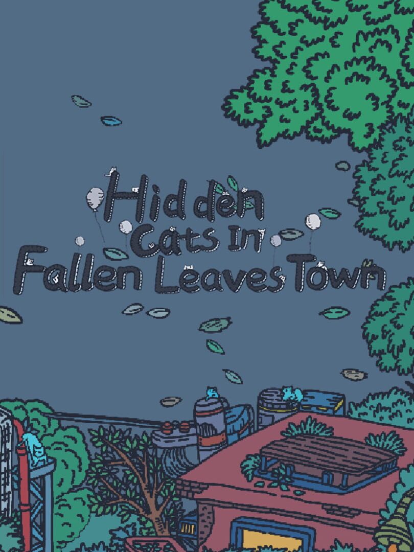 Hidden Cats In Fallen Leaves Town 커버