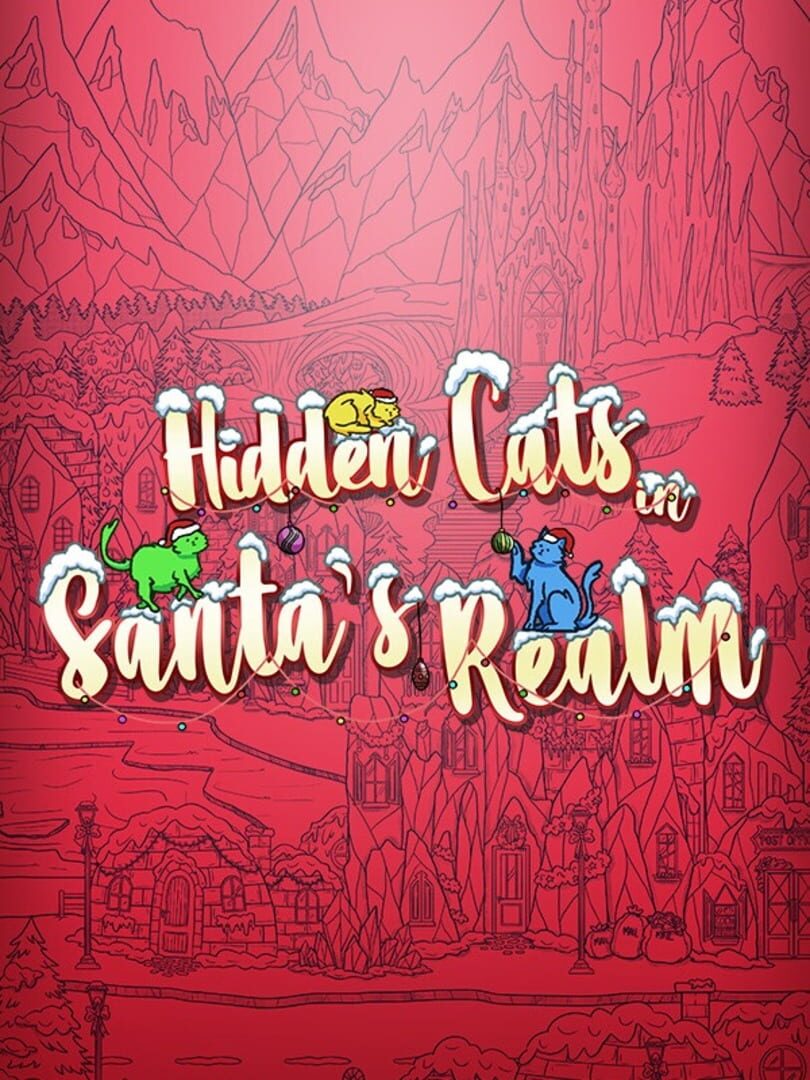 Hidden Cats in Santa's Realm Kapağı