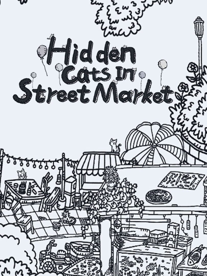 Hidden Cats In Street Market カバー