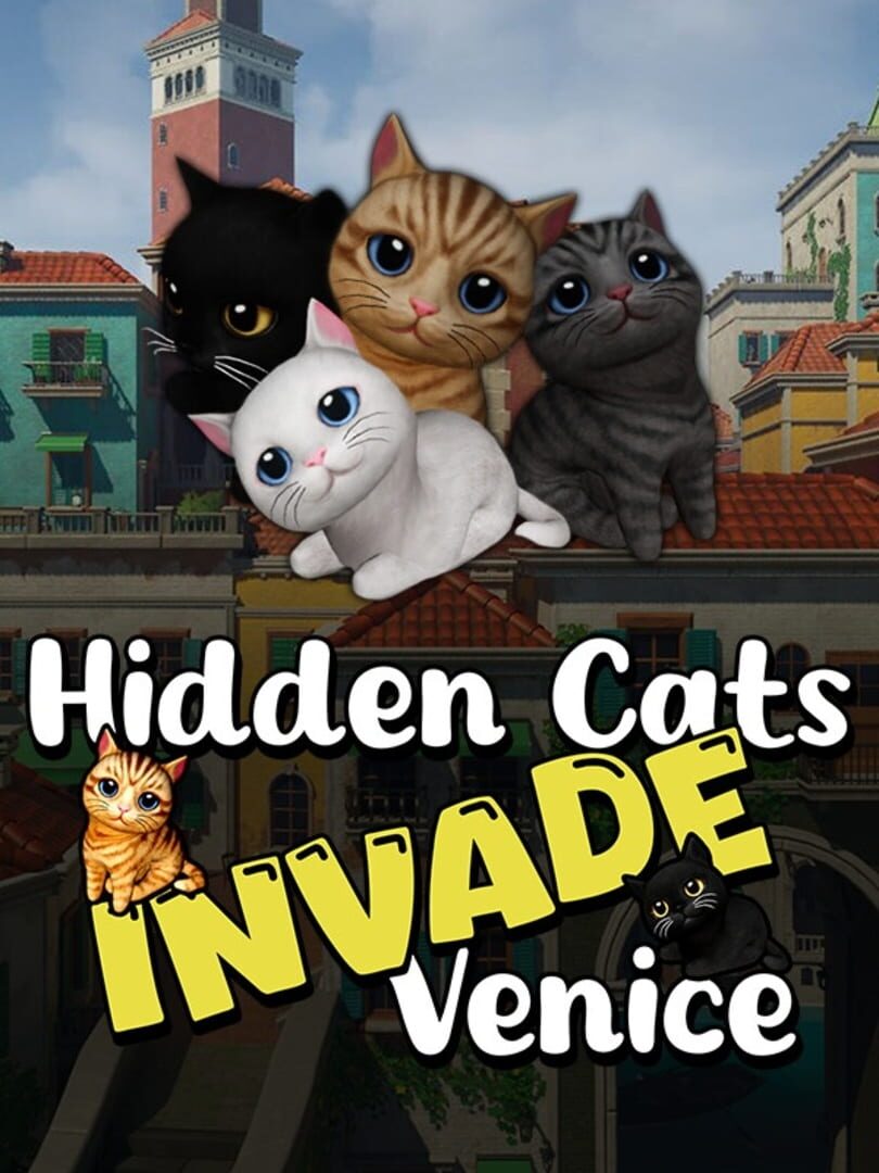 Copertina di Hidden Cats Invade Venice