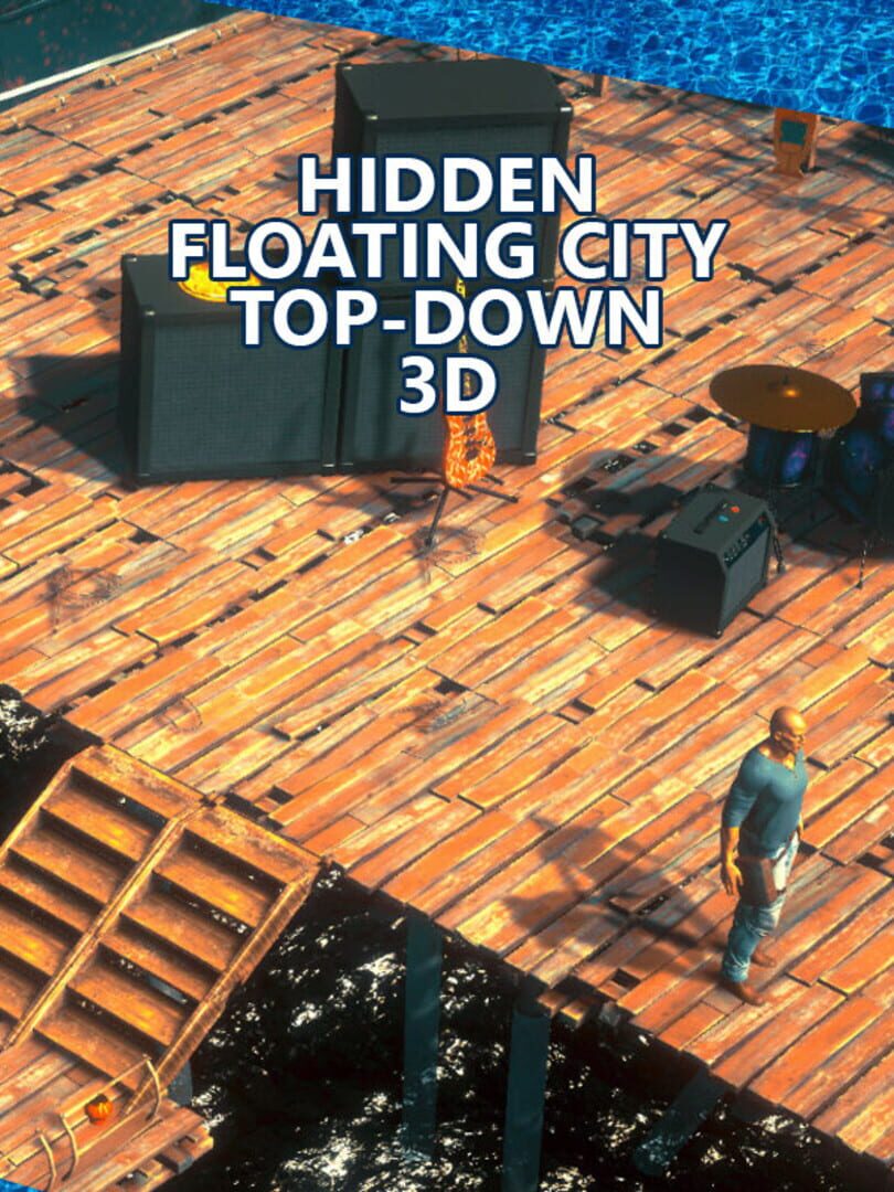 Copertina di Hidden Floating City Top-Down 3D
