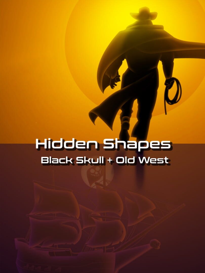 Hidden Shapes: Black Skull + Old West Kapağı