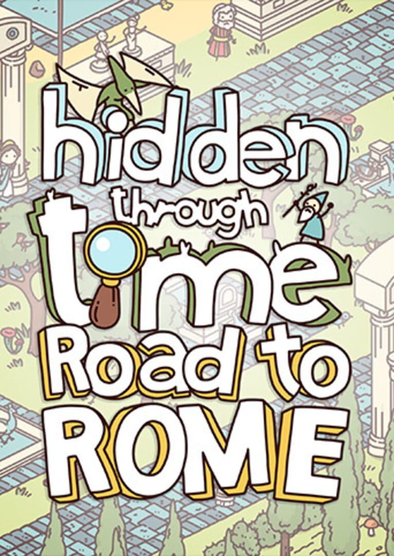 Couverture de Hidden Through Time: Road to Rome