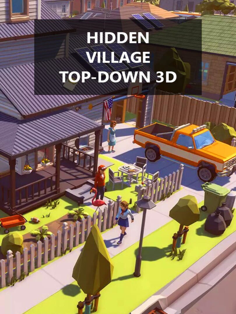 Capa de Hidden Village Top-Down 3D