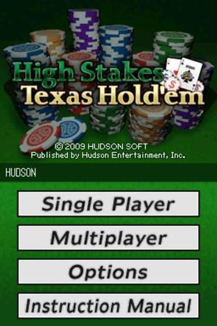 Capa de High Stakes: Texas Hold'Em