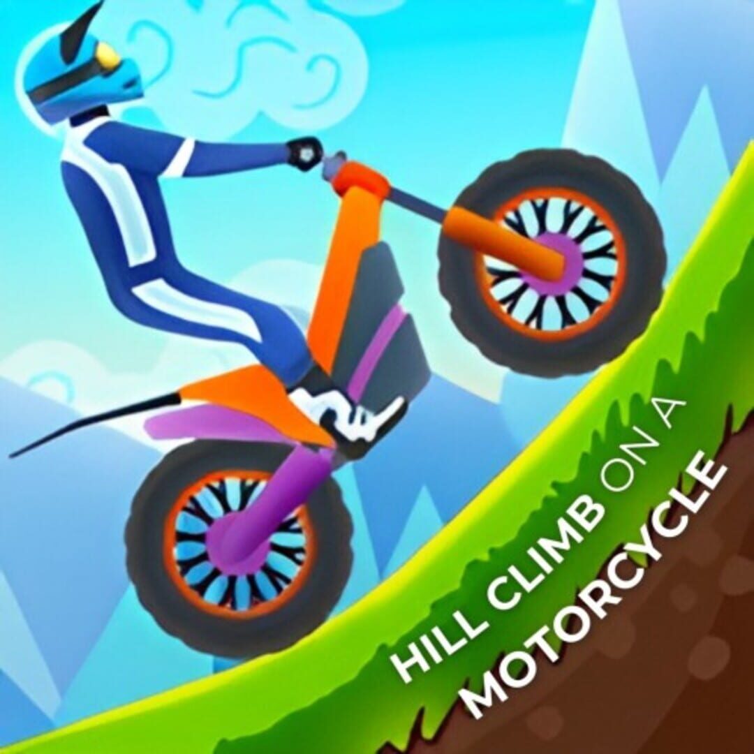 Hill Climb on a Motorcycle Kapağı
