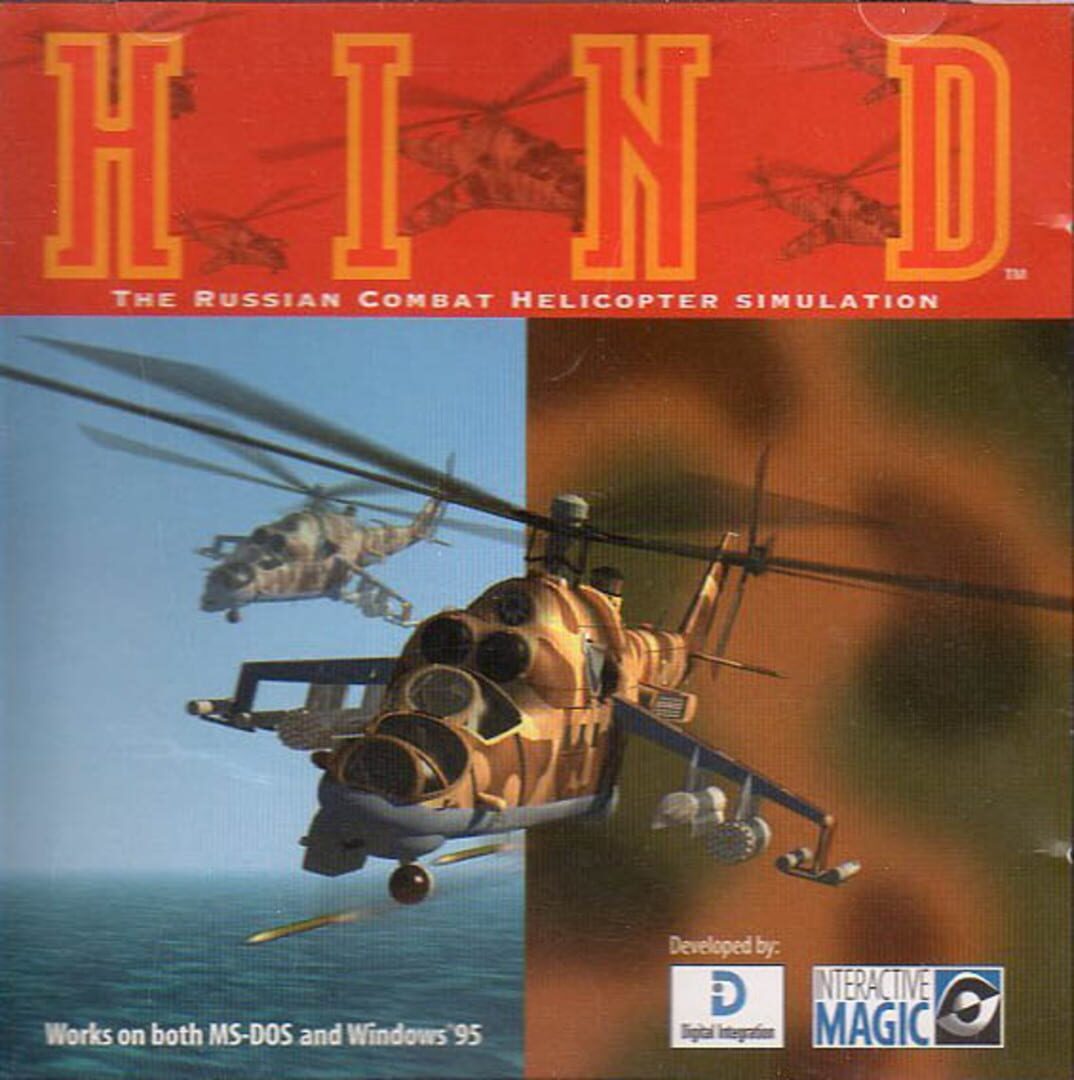 Portada de HIND: The Russian Combat Helicopter Simulation