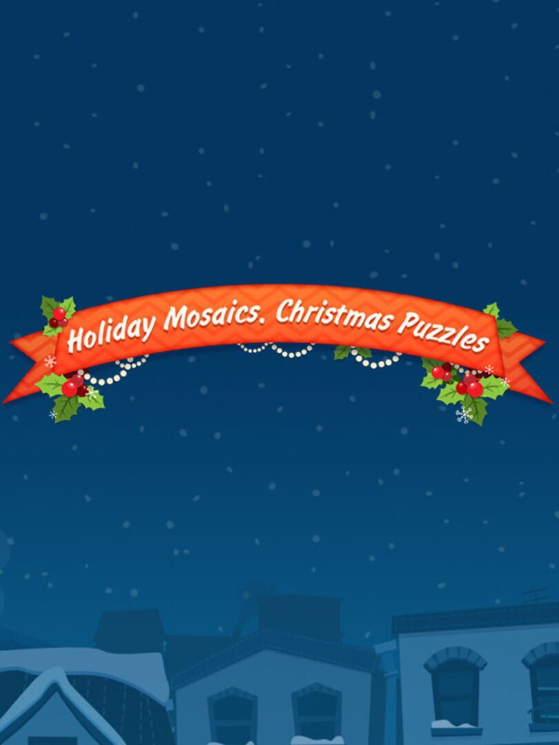 Couverture de Holiday Mosaics Christmas Puzzles