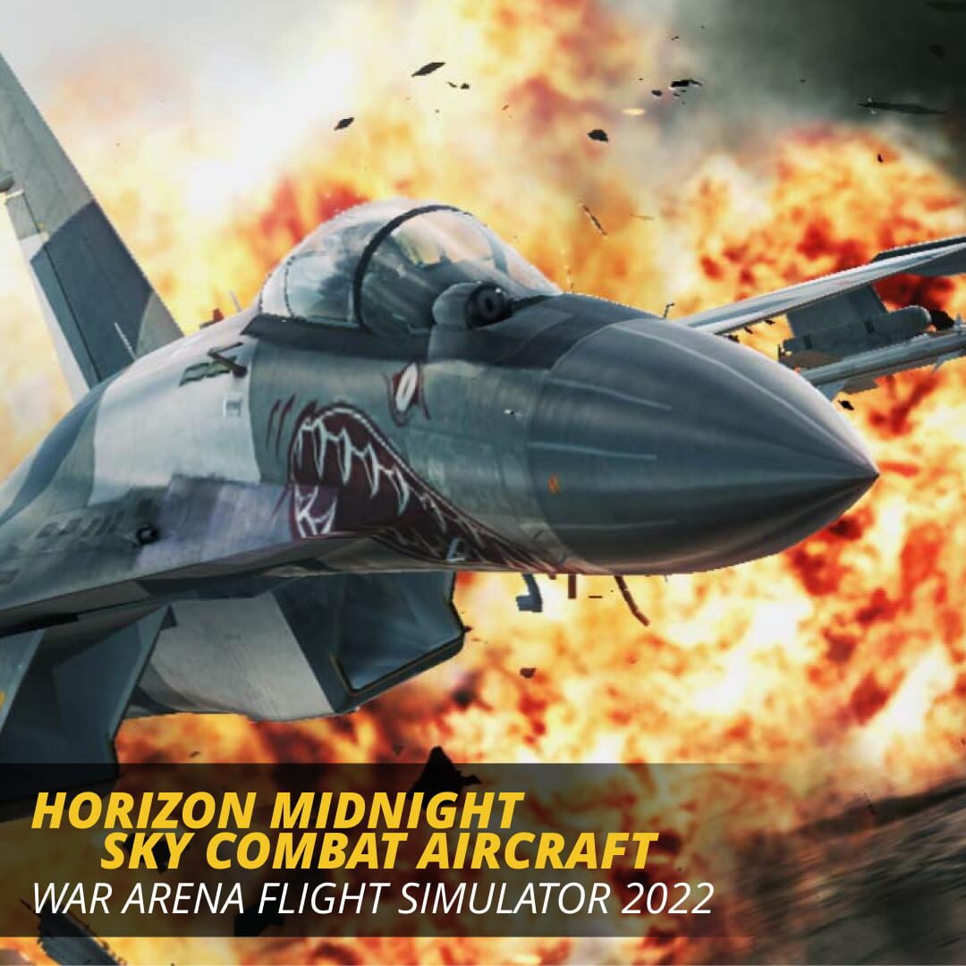 Couverture de Horizon Midnight Sky Combat Aircraft : War Arena Flight Simulator 2022