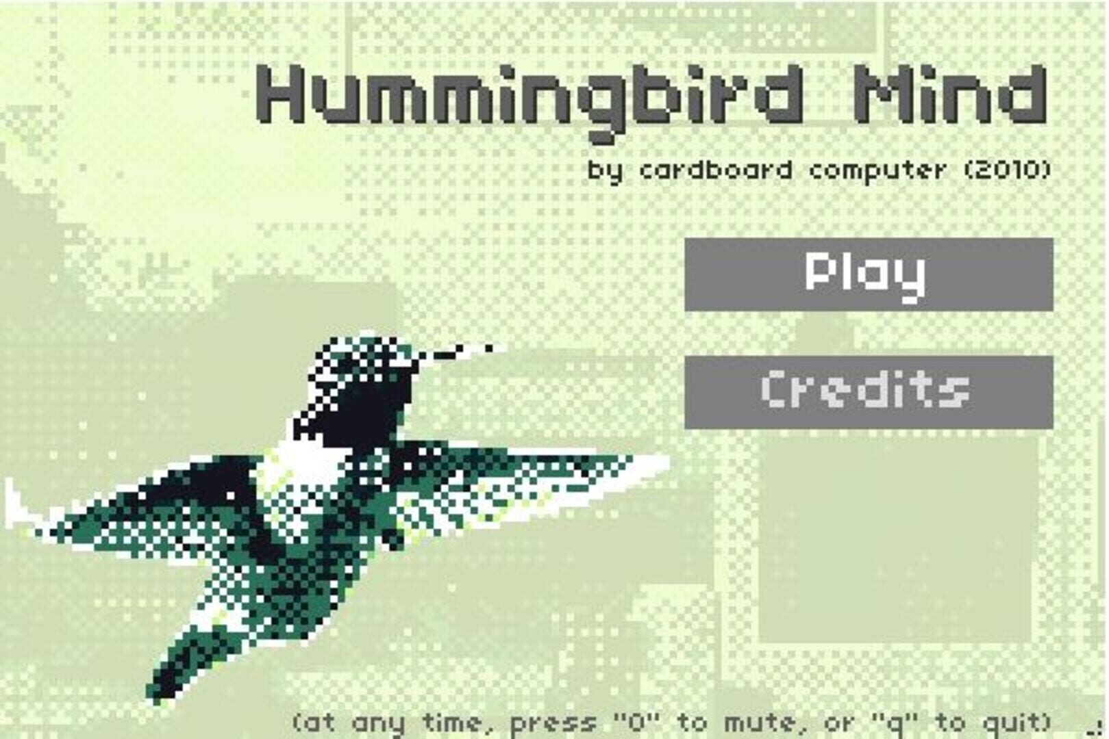 Couverture de Hummingbird Mind