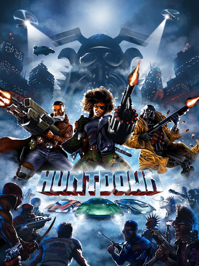 Huntdown Cover