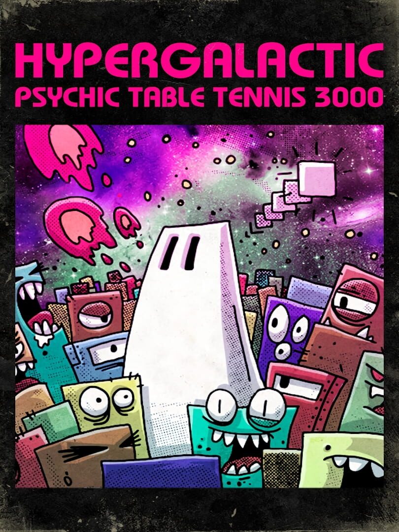 Capa de Hypergalactic Psychic Table Tennis 3000