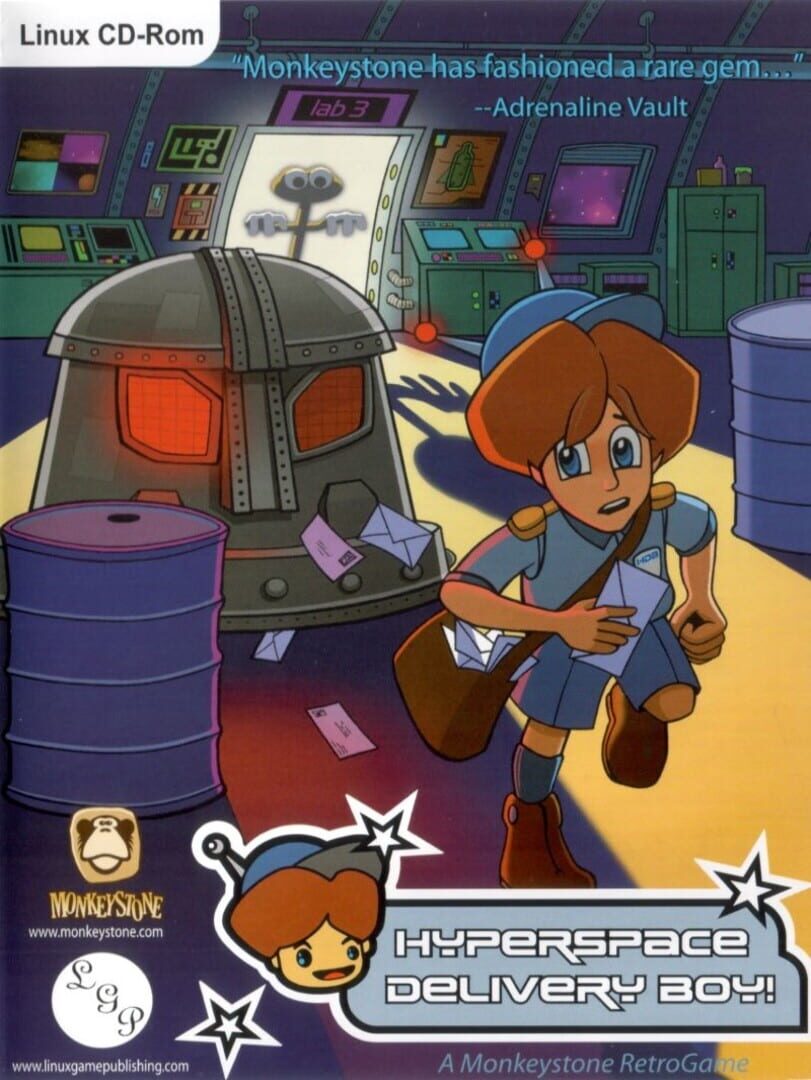 Couverture de Hyperspace Delivery Boy!
