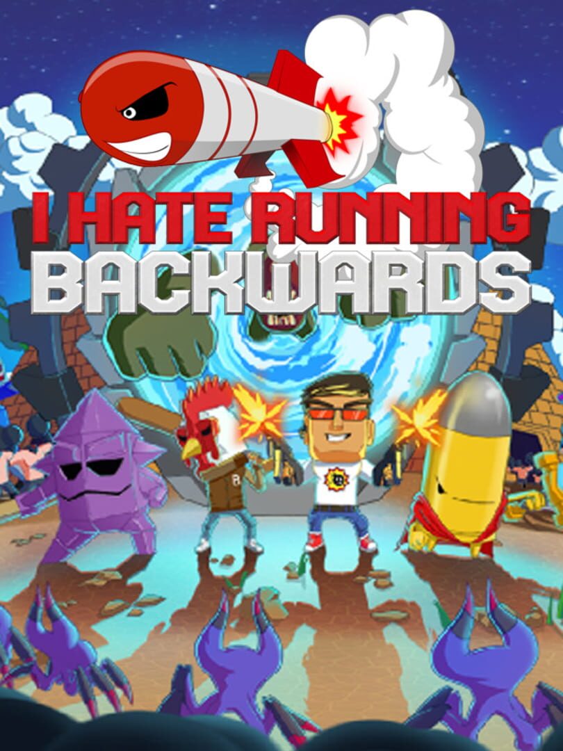 I Hate Running Backwards Cover