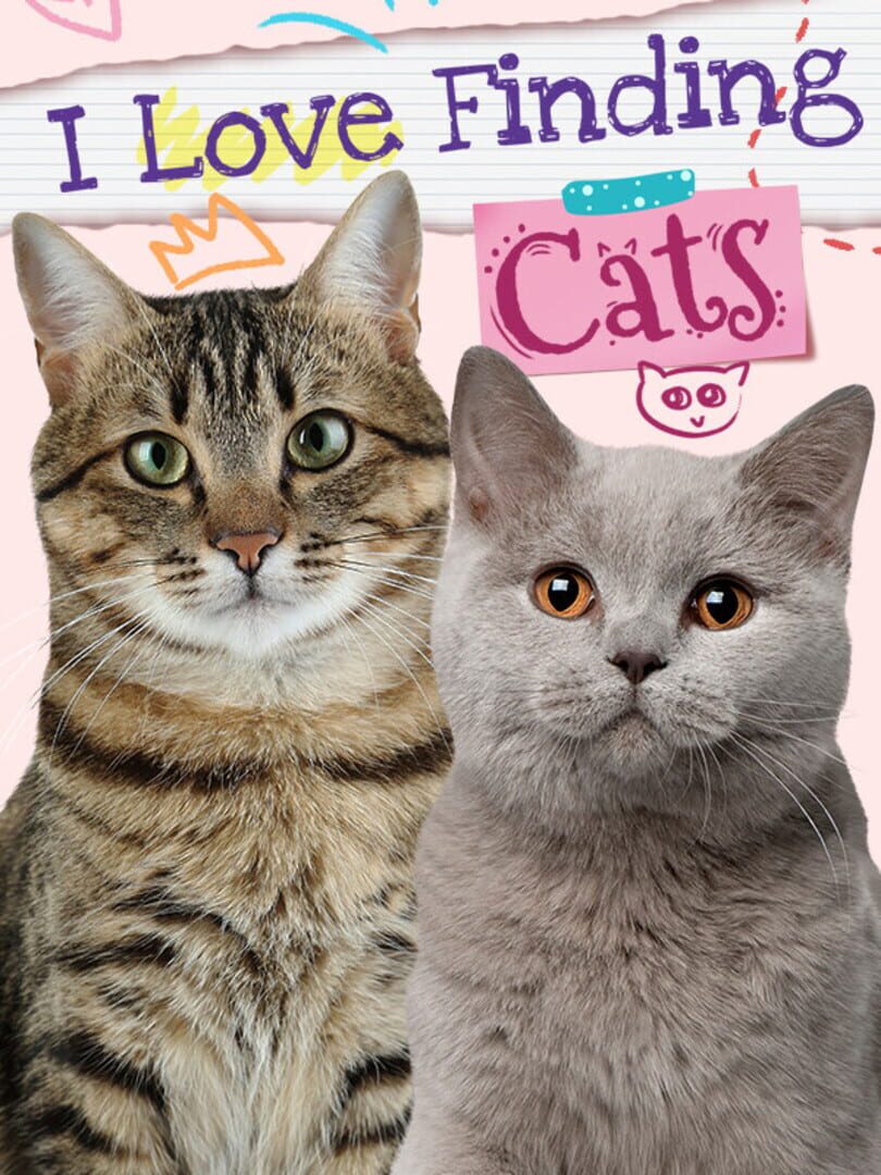 I Love Finding Cats Cover
