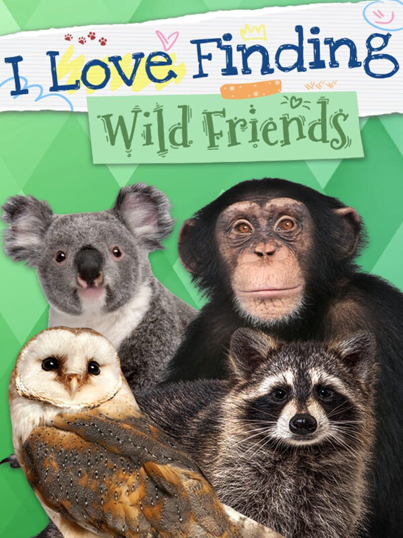 Couverture de I Love Finding Wild Friends