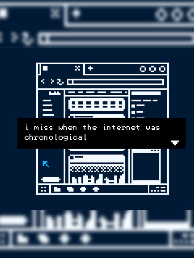 Copertina di i miss when the internet was chronological
