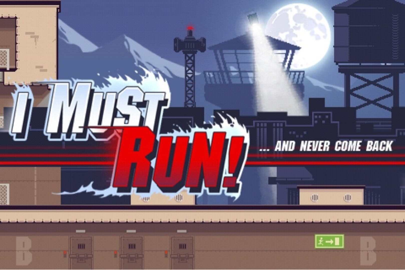 I Must Run 커버