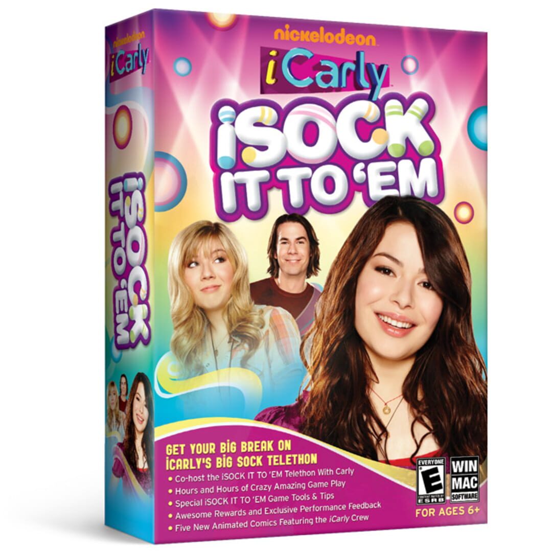 ICarly: Isock it to 'Em Kapağı