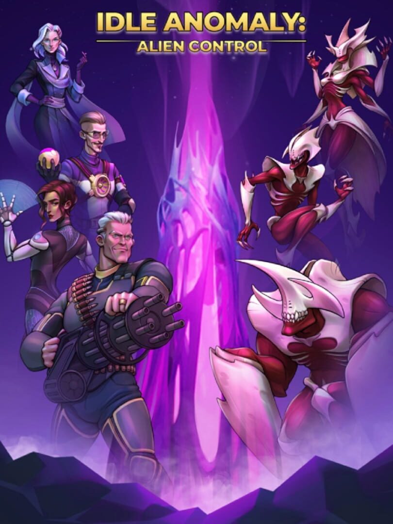 Copertina di Idle Anomaly: Alien Control
