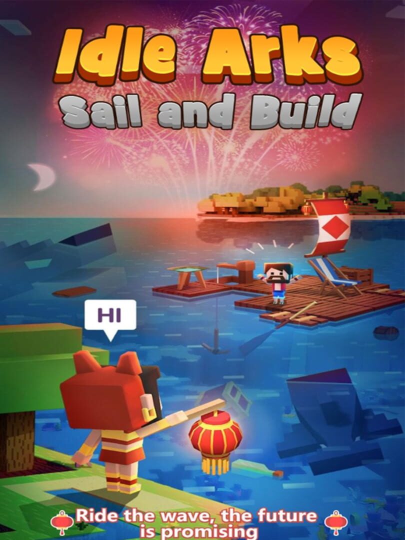 Capa de Idle Ark: Sail and Build