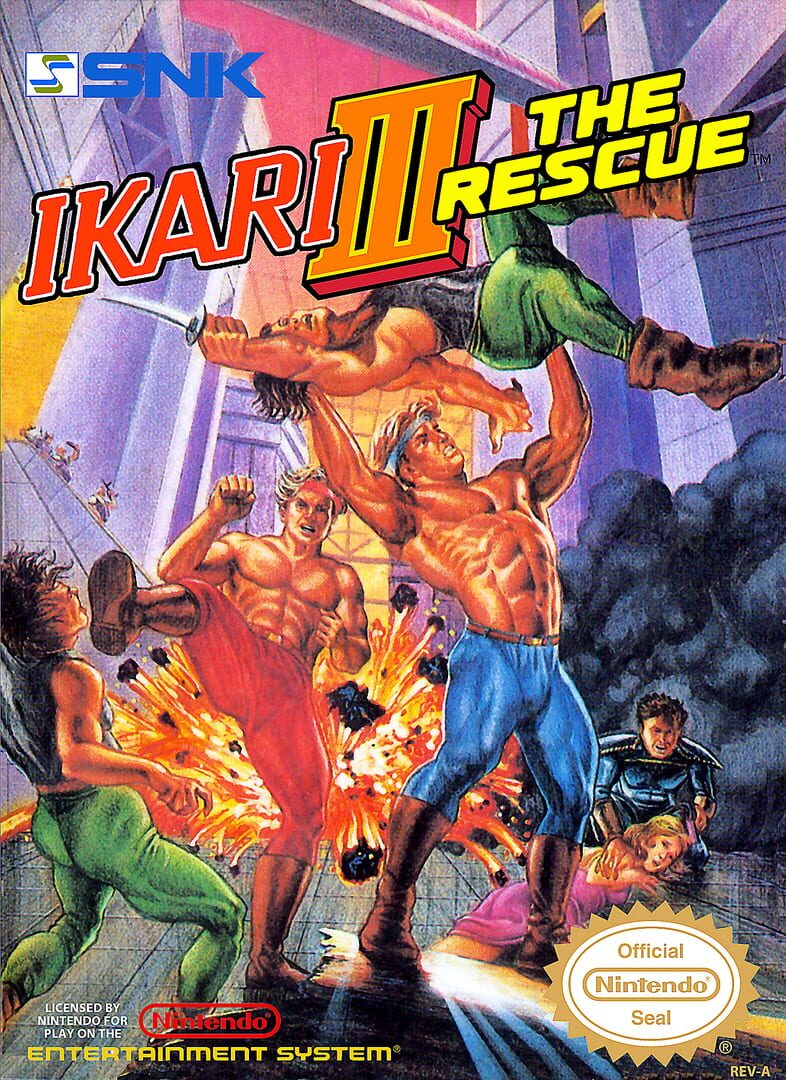 Ikari III: The Rescue Kapağı