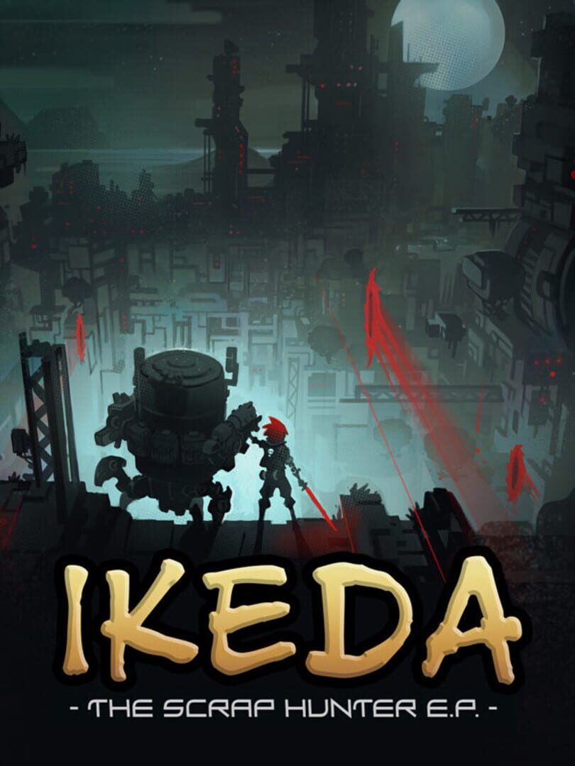 Capa de Ikeda: The Scrap Hunter E.P.
