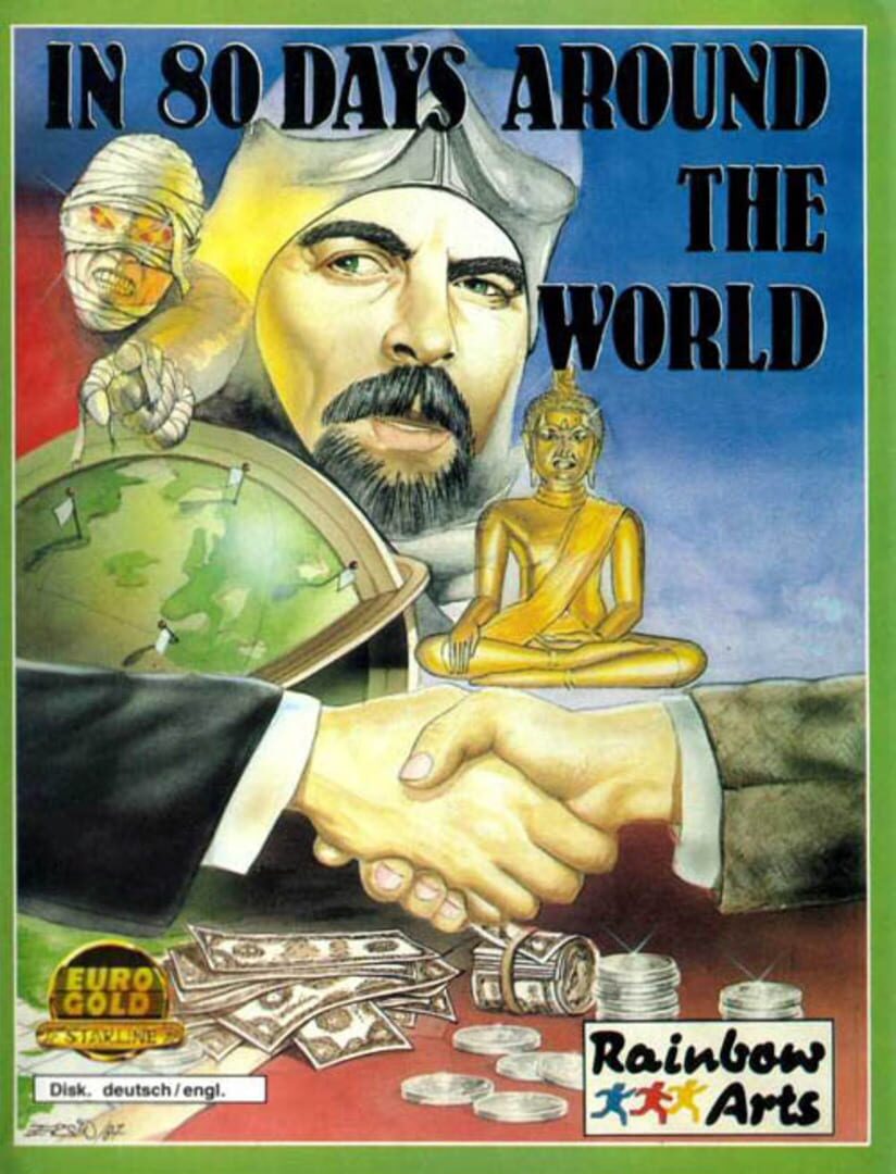 Couverture de In 80 Days Around the World