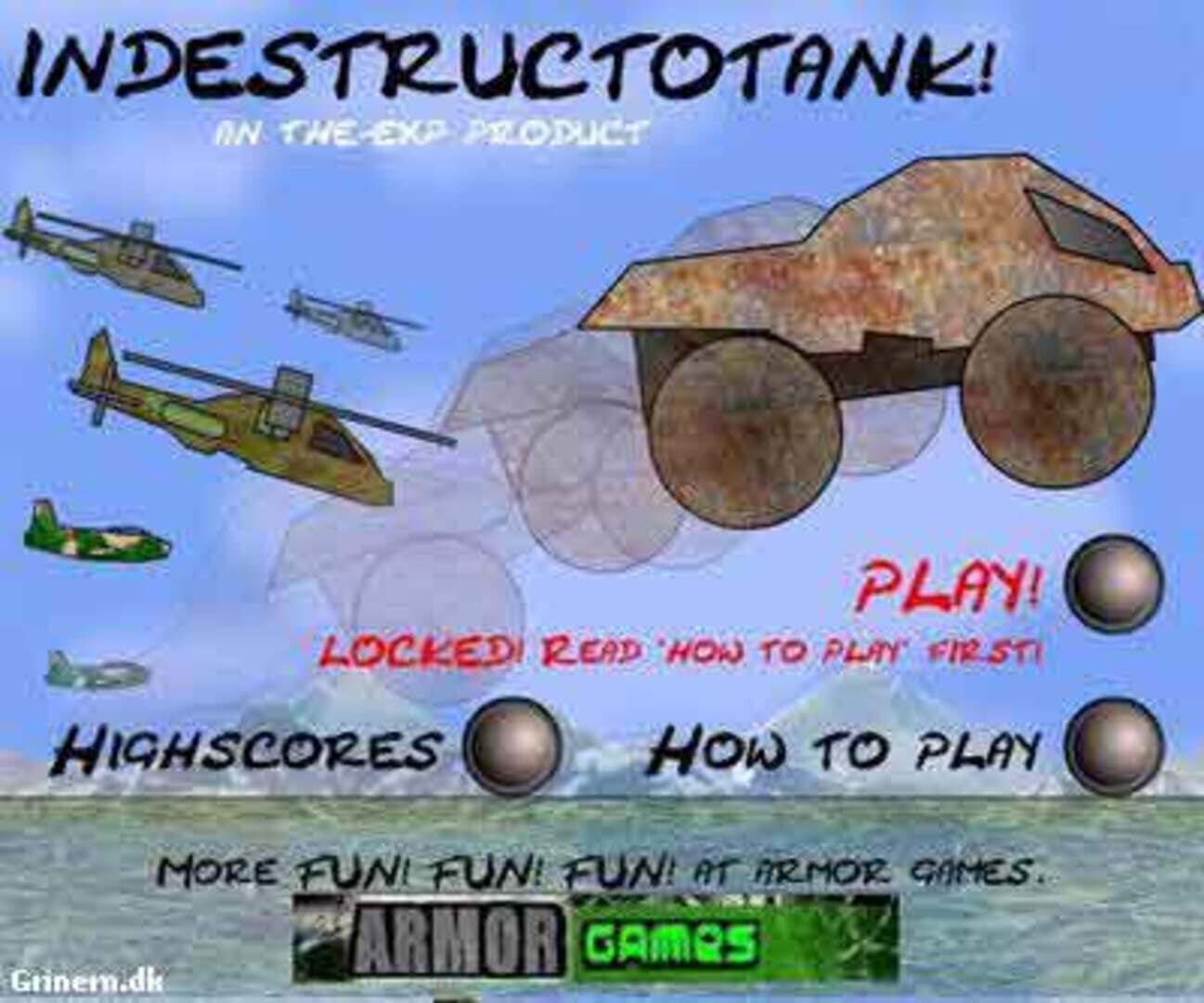 Indestructotank Cover