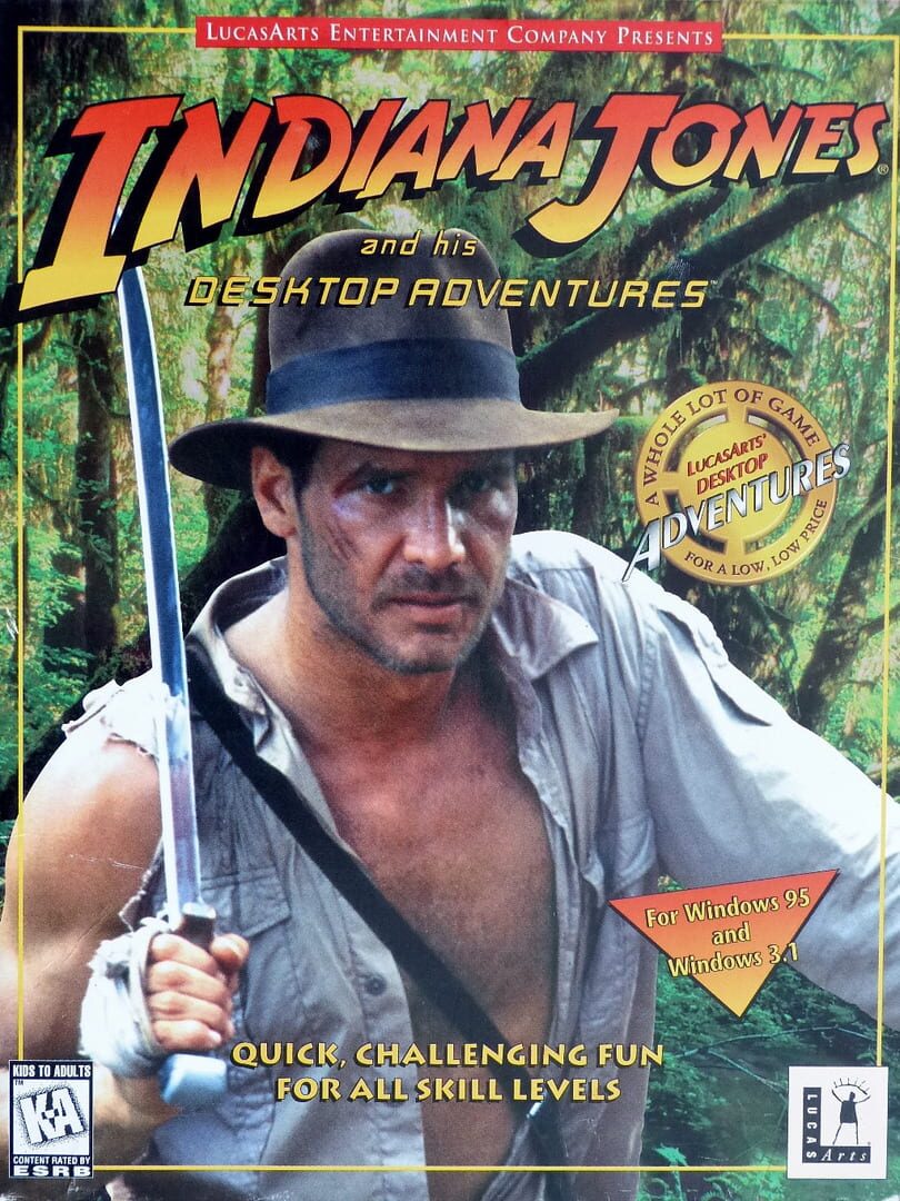 Copertina di Indiana Jones and His Desktop Adventures