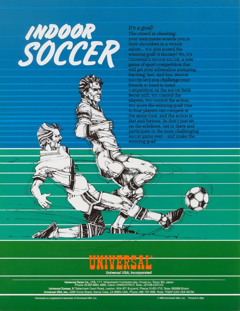 Capa de Indoor Soccer