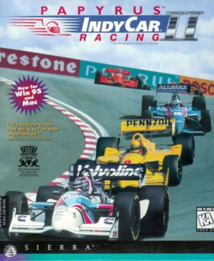 IndyCar Racing II 커버